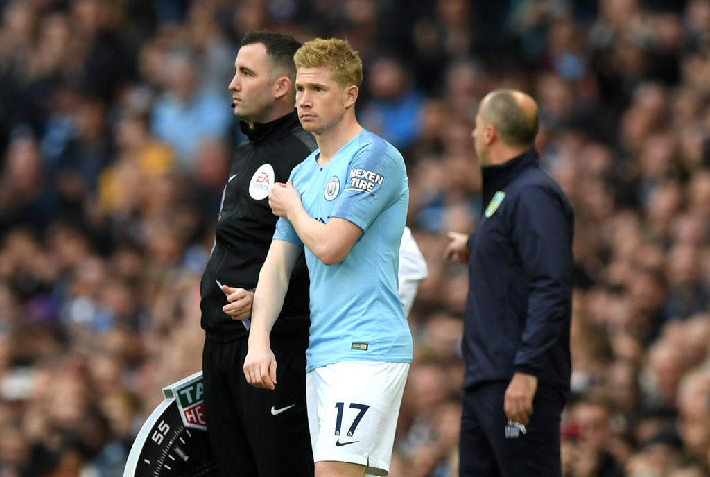 Cedera, Kevin De Bruyne Berpotensi Absen di Derby Manchester