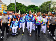 Api Obor Asian Para Games 2018 Tiba di Ternate