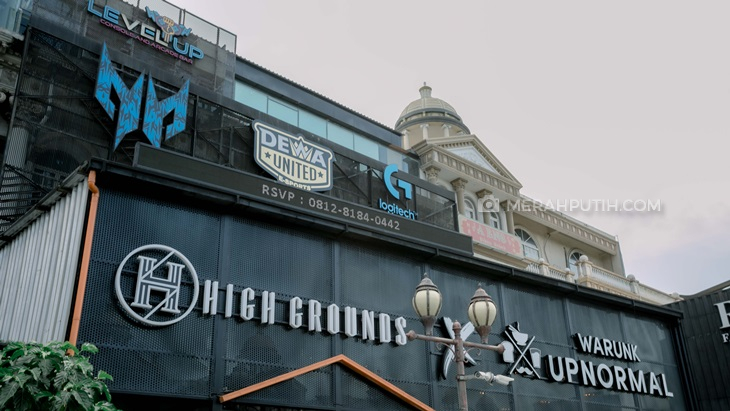High Grounds x Warunk Upnormal, One Stop Gaming Entertainment Pertama di Indonesia