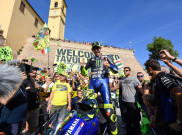 Valentino Rossi Bagaikan Bintang Rock di MotoGP