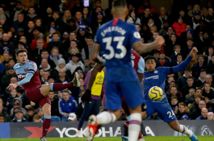 Chelsea 0-1 West Ham: The Blues Tanpa Kemenangan di Tiga Laga Beruntun