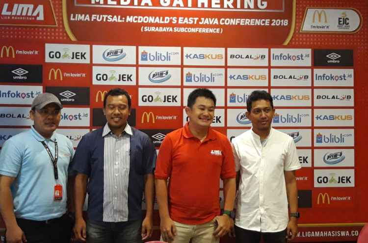 LIMA Futsal Digelar Perdana di Surabaya