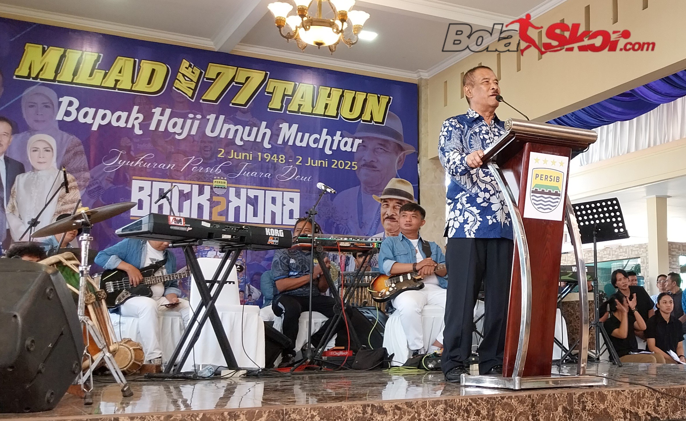 Umuh Muchtar Isyaratkan Pensiun Urus Persib Bandung