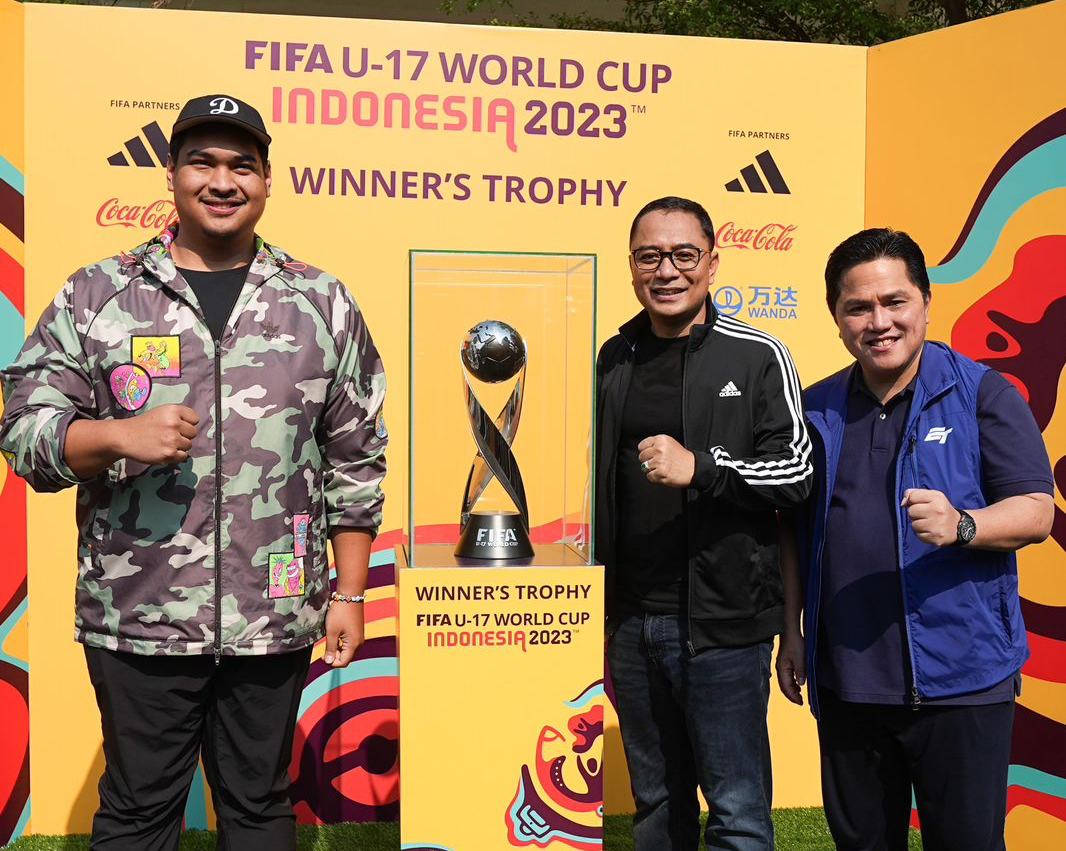 Surabaya Unjuk Kesiapan Gelar Piala Dunia U-17 2023 saat Trophy Experience
