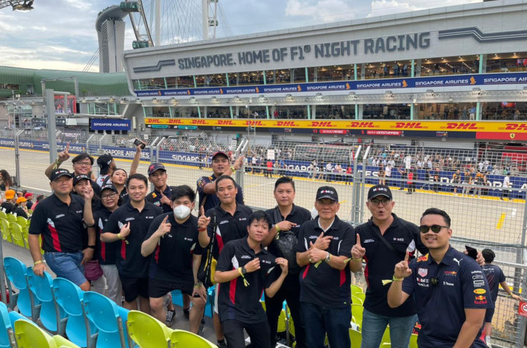 Keseruan Nonton Langsung GP Singapura 2022 bersama MobilTM Lubricants