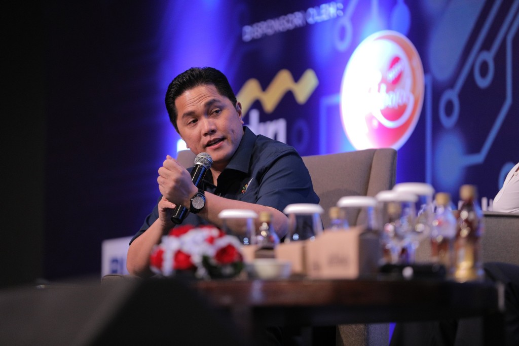 Erick Thohir Beri Gambaran soal Industri Olahraga, Termasuk Sepak Bola di Diklatda HIPMI Jaya