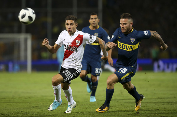 Boca Juniors dan River Plate Protes Final Copa Libertadores di Santiago Bernabeu
