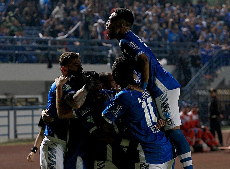 Menang Atas Persela, Persib Tatap Tiga Laga Terakhir Putaran Pertama Liga 1