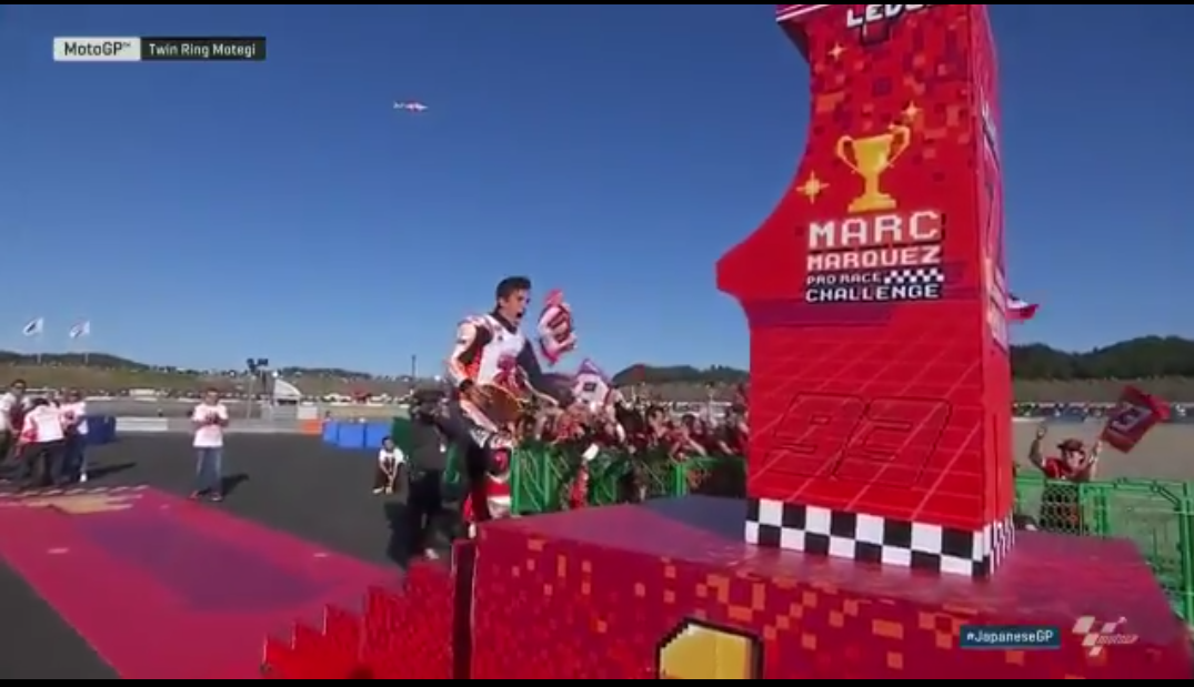 Marc Marquez Lakukan Selebrasi Juara Dunia dengan Main Video Game