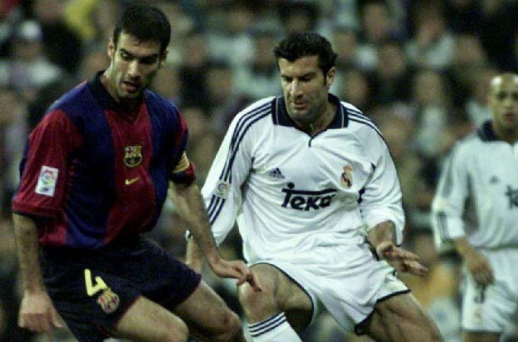 Alasan Kepergian Luis Figo dari Barcelona ke Madrid yang Berujung Insiden Kepala Babi