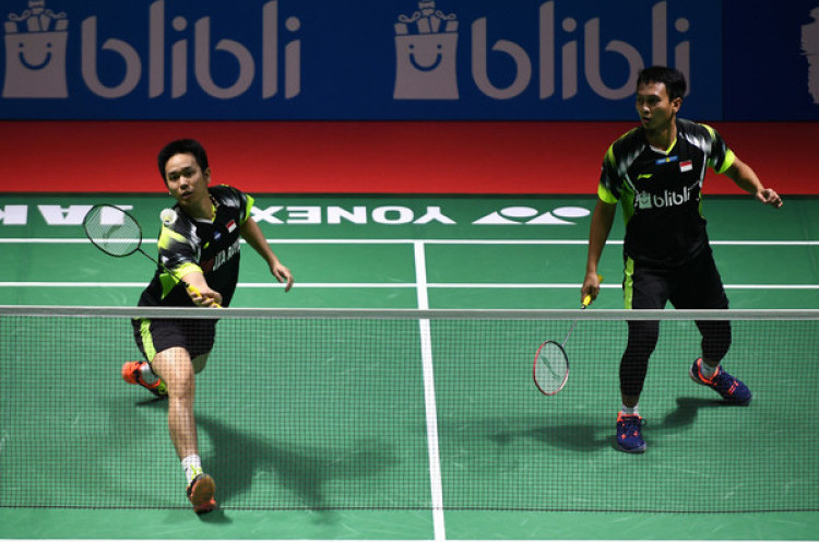 Belum Pulih, Ahsan / Hendra ke Semifinal Thailand Open 2021