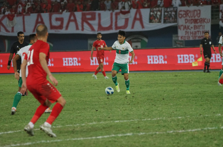 Timnas Indonesia Takluk 0-1 dari Yordania