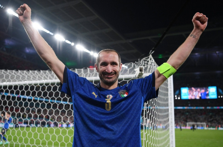 Chiellini: Italia Juara karena Menikmati Sepak Bola