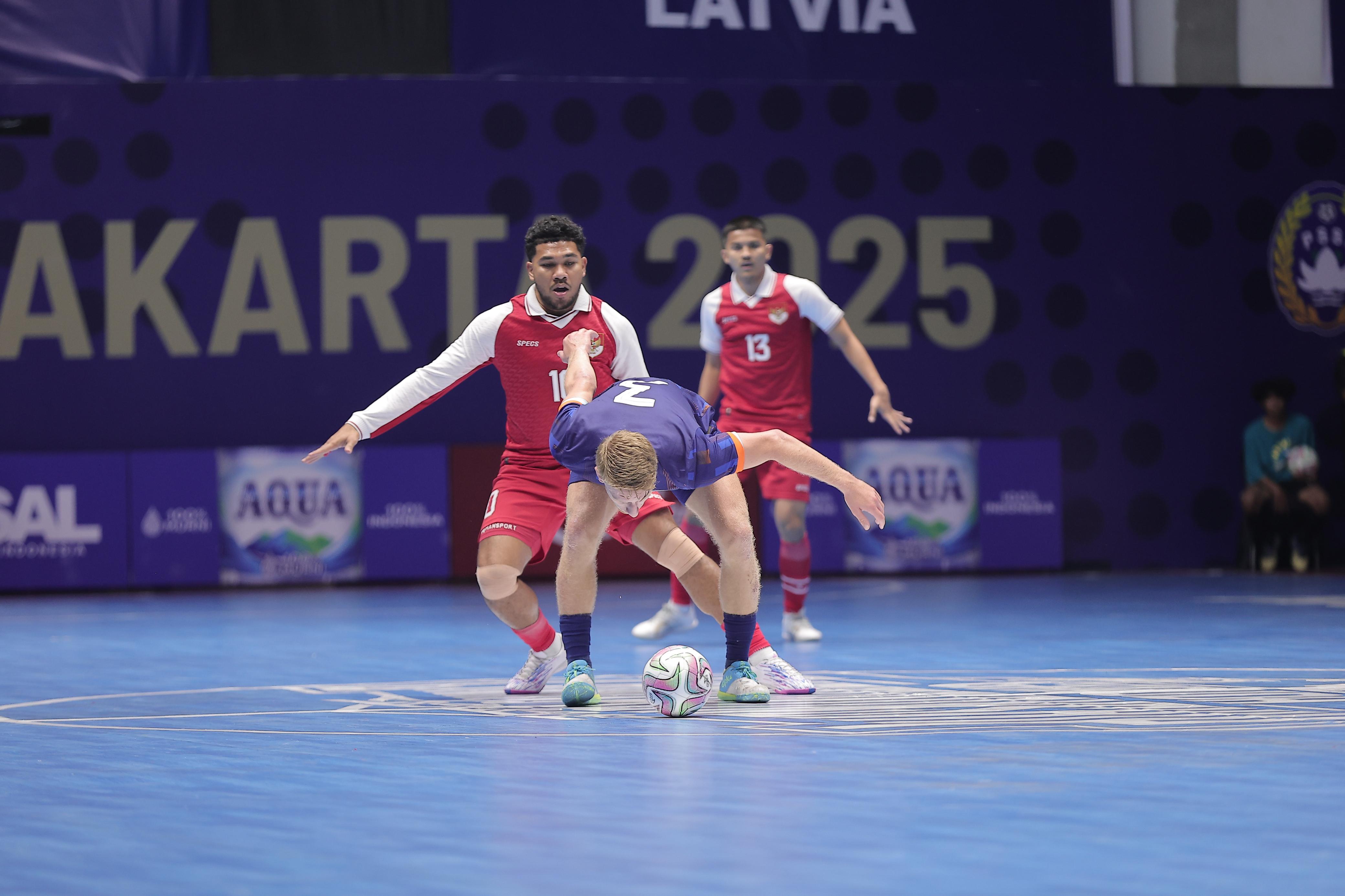 Kalah oleh Latvia, Timnas Futsal Indonesia Runner-up Four Nations Cup 2025
