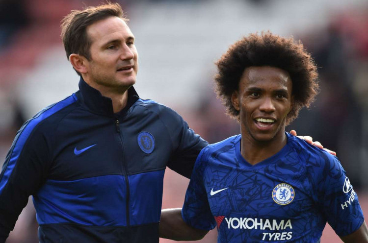 Frank Lampard Tak Takut Chelsea Ditinggal Willian