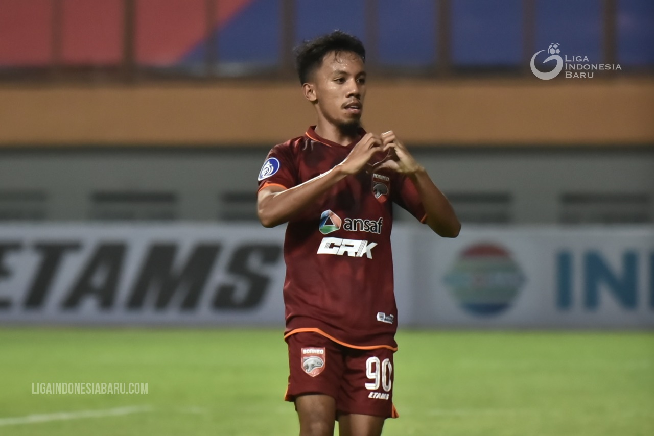 Tampil Ciamik, Gelandang Muda Borneo FC Merajut Mimpi ke Timnas