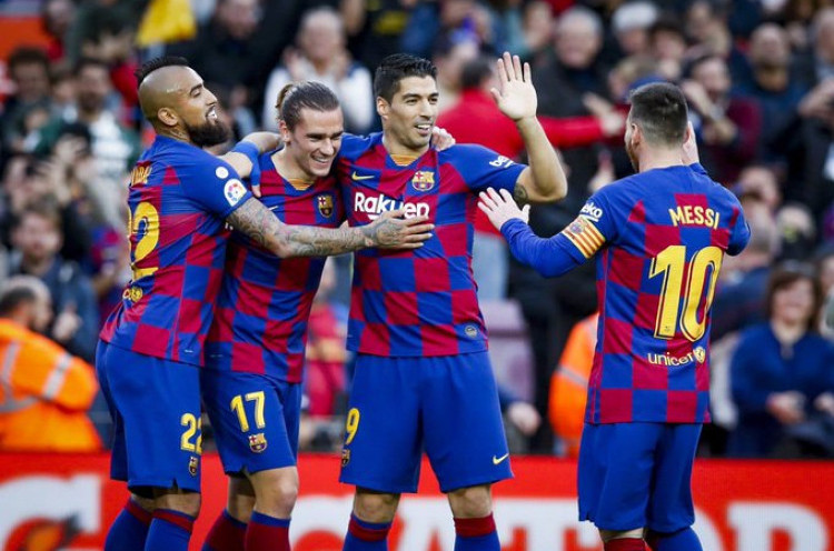 Barcelona 4-1 Alaves: Azulgrana Tutup 2019 di Puncak 