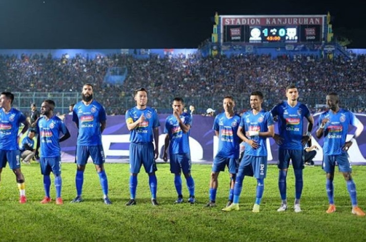 Kiprah Arema FC di Liga 1 2019 Dibungkus Slogan Equality Is Blue