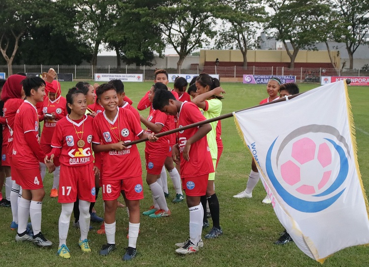 Candra Kirana Juara Women’s Football Camp 2018 Pare