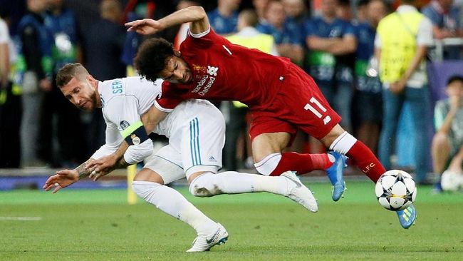 Mohamed Salah Tak Trauma Bertemu Sergio Ramos
