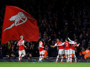 Arsenal 3-2 Everton: Aubameyang Cetak Gol Ganda, The Gunners Menangi Duel Sengit
