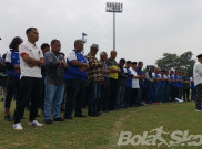 Para Mantan Persib Doa Bersama dan Shalat Gaib untuk Korban di Stadion Kanjuruhan
