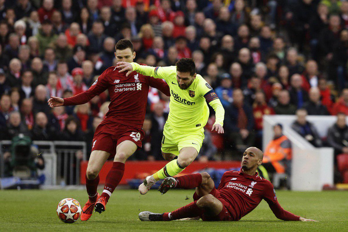 Respons Fabinho Usai Bikin Lionel Messi Mati Kutu