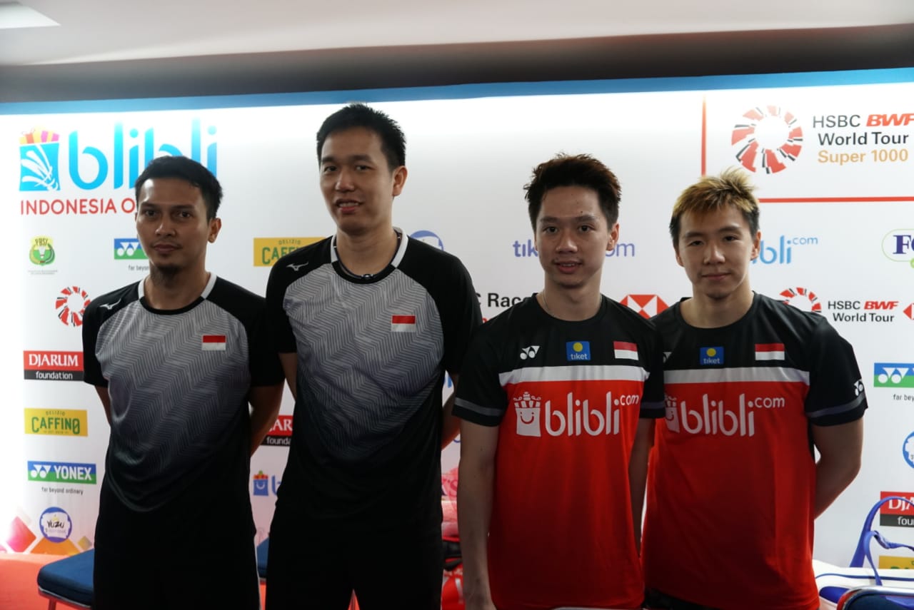Keberuntungan Jadi Kunci Kevin / Marcus Menangi Indonesia Open 2019