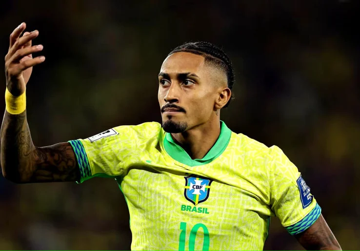 Piala Dunia 2026: Cedera Hamstring, Raphinha Masih Dipertahankan Brasil