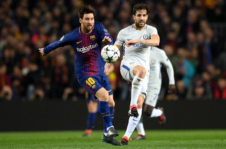 Cesc Fabregas Berangan-angan Lionel Messi Perkuat Timnas Spanyol