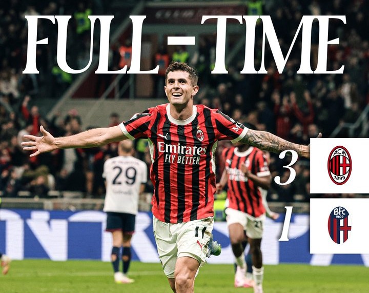 Santiago Gimenez Cetak Dua Gol, AC Milan Sikat Bologna 3-1