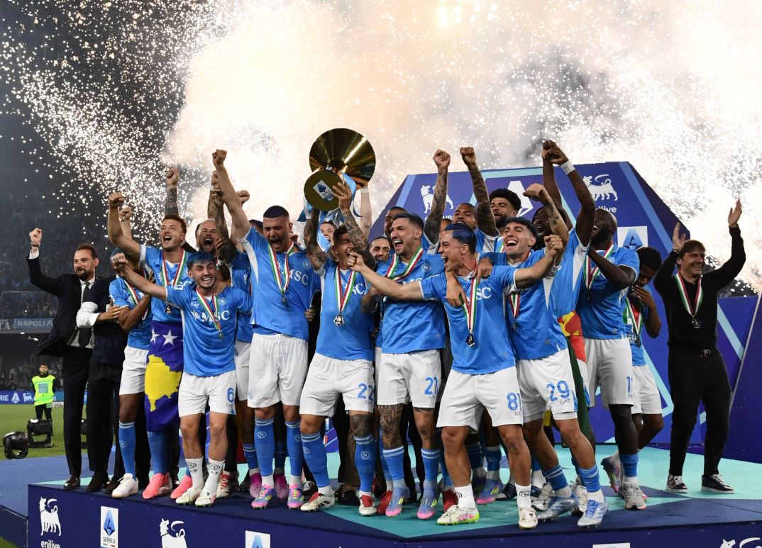 5 Fakta Menarik dari Keberhasilan Napoli Menyegel Titel Serie A 2024-2025