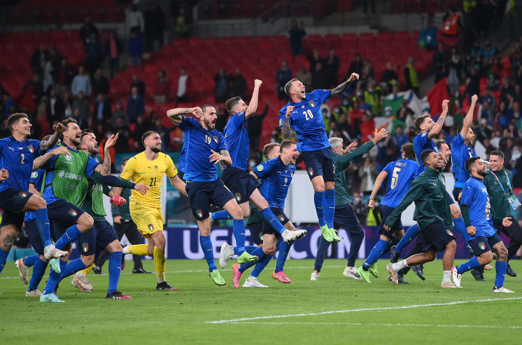 Deretan Modal Italia Permalukan Inggris di Final