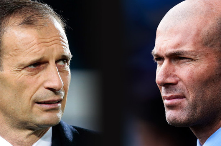 Massimiliano Allegri ke Real Madrid, Juventus Incar Zinedine Zidane