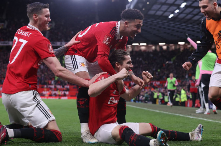 Manchester United 3-1 Fulham: Red Devils Capai Semifinal Piala FA
