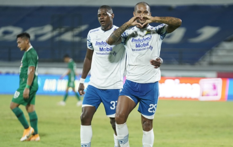 Hasil Liga 1: David da Silva Cetak Gol Perdana, Persib Kalahkan PSS