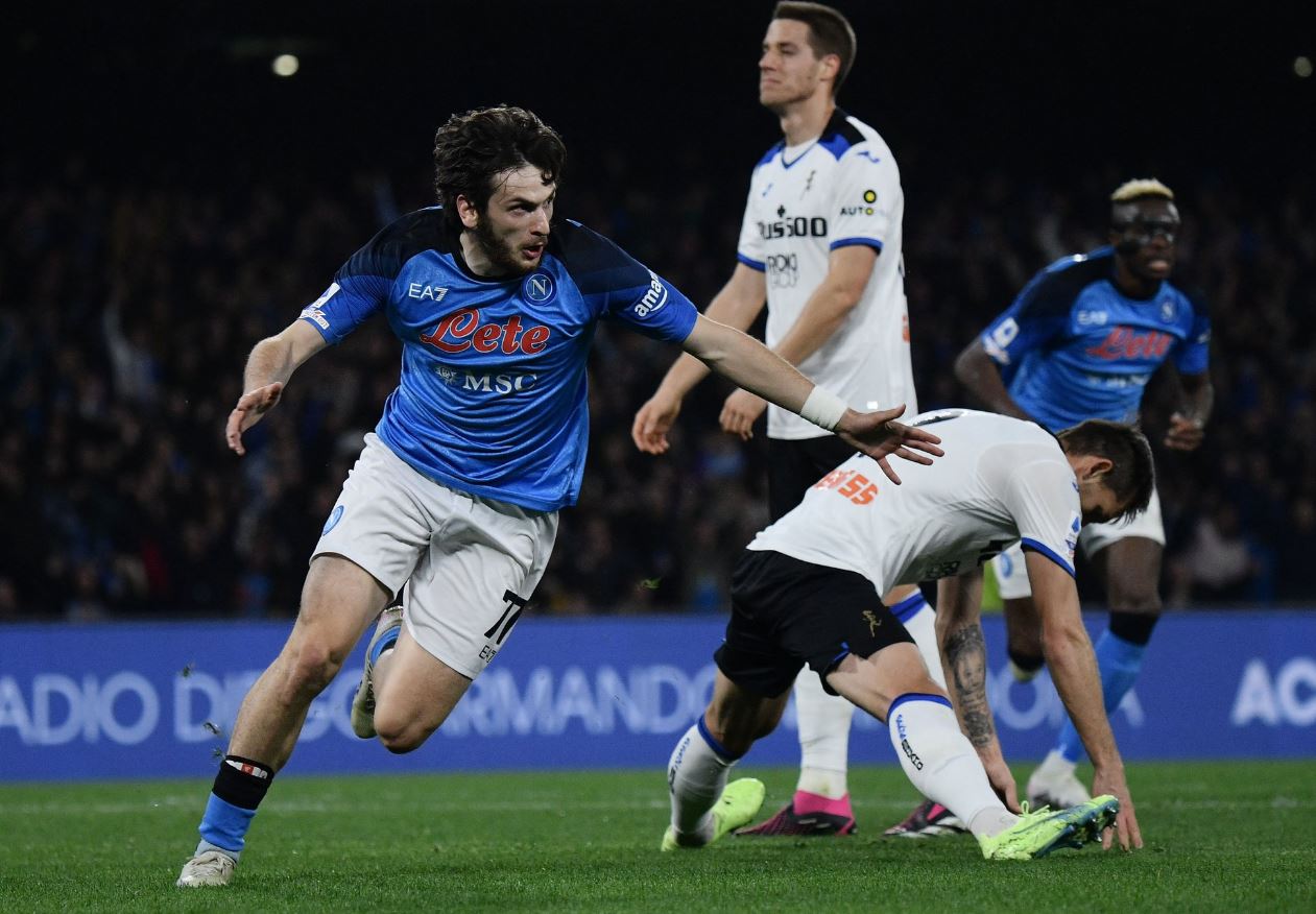 Gol Berkelas Kvicha Kvaratskhelia Dibandingkan dengan Diego Maradona dan Roberto Baggio