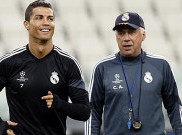 Bersama Ancelotti, Cristiano Ronaldo Tak Perlu Pikirkan Pertahanan