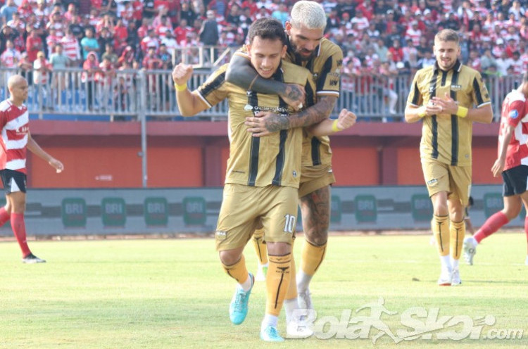 Hasil Liga 1: Dewa United FC Menang Telak 4-1 atas Madura United, Persis Takluk di Tangerang