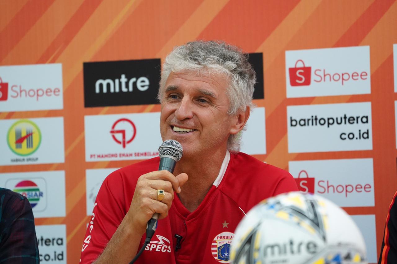 Keyakinan dan Prediksi Pelatih Persija Jakarta dalam Laga Kontra Barito Putera