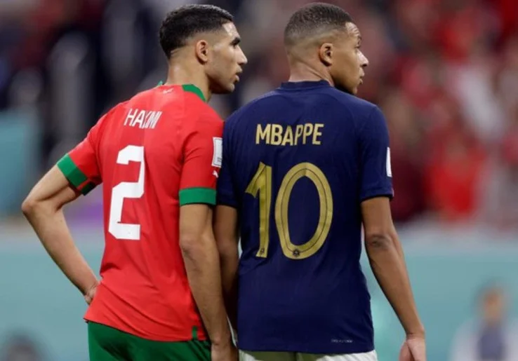 Mbappe vs Hakimi, Duel Dua Sahabat di Perempat Final Piala Dunia 2026