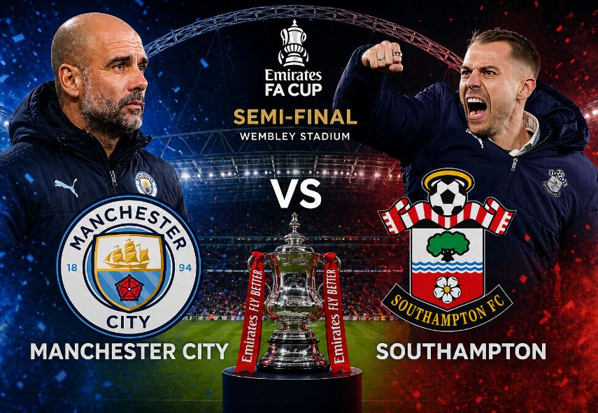 Jadwal Live Streaming Manchester City vs Southampton, Perebutan Tiket Final Piala FA dengan Waktu Kick-off Sabtu (25/04) Malam WIB