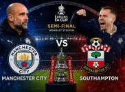 Jadwal Live Streaming Manchester City vs Southampton, Perebutan Tiket Final Piala FA dengan Waktu Kick-off Sabtu (25/04) Malam WIB