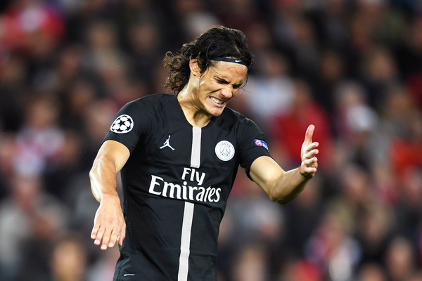 Pelatih PSG Sedih Lihat Kondisi Edinson Cavani