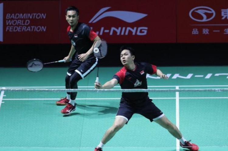 Babak Kedua Fuzhou China Open 2019: Menang Duel Sengit, Ahsan/Hendra Susul Kevin/Marcus