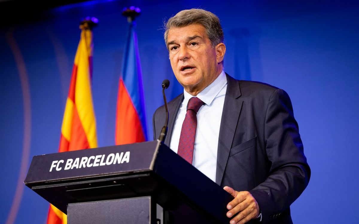 Joan Laporta Bocorkan Klub Baru Lionel Messi