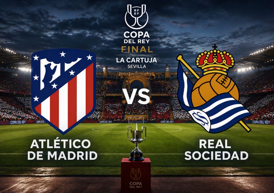 Jadwal Siaran Langsung Final Copa del Rey 2025/2026 Atletico Madrid vs Real Sociedad, Kick-off Minggu (19/04) Dini Hari WIB