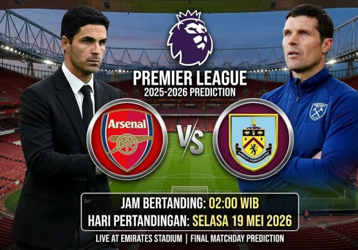 Prediksi dan Statistik Arsenal vs Burnley: Bidik Kemenangan Besar di Emirates Stadium