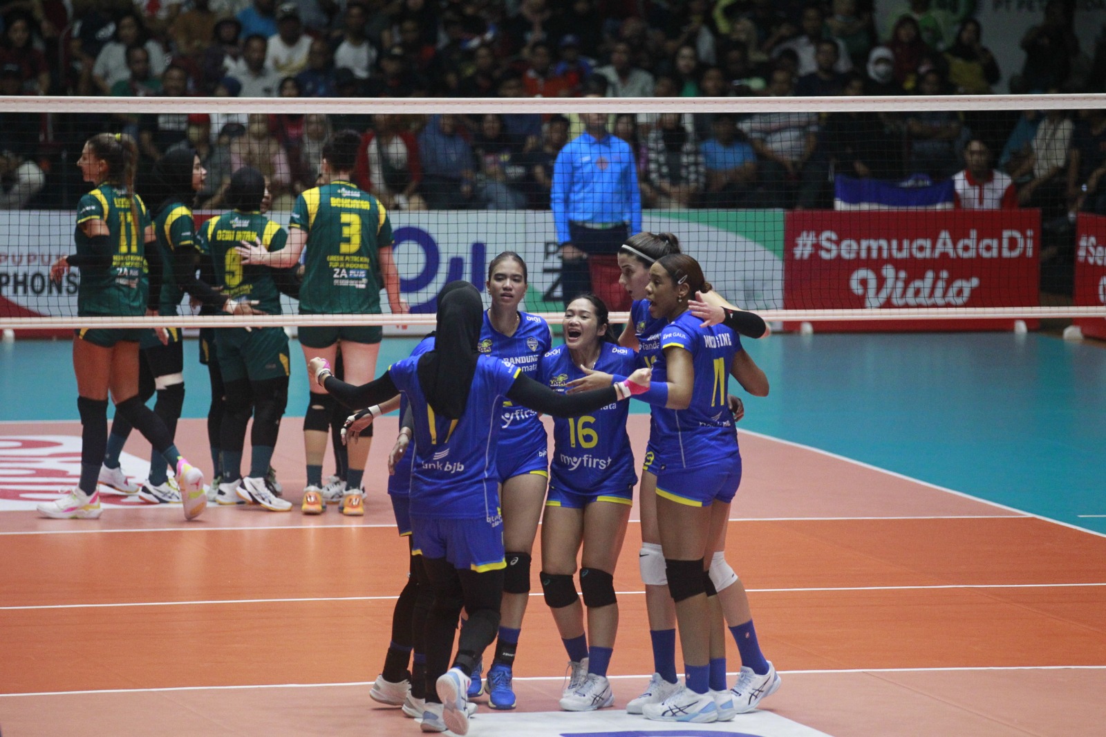 Bandung bjb Tandamata Tatap Final Four Usai Kandaskan Gresik Petrokimia Pupuk Indonesia