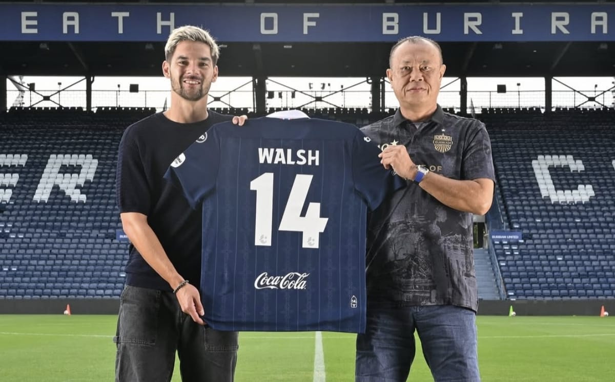 Gabung 11 Kali Juara Liga Thailand Buriram United, Sandy Walsh Dapat Nomor Punggung 14